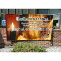 UV, curl, tear resistant Billboard Printing fabric used as advertising areas